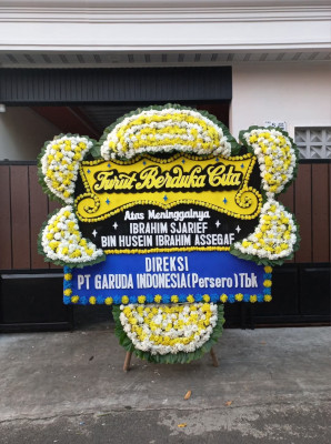 Papan Bunga Duka di Pondok Kopi